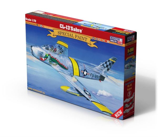 1/72 CL-13/F-86F (Kılıç) Savaş Uçağı Maketi, Mister Craft D260