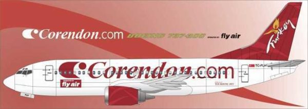 1/144 Corendon Flyair 737-300, Nazca Decals Cor001
