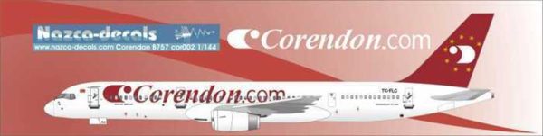 1/144 Corendon Flyair 757, Nazca Decals Cor002