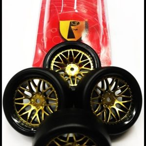 Plating Painting Wheel-Drift Tire, Correct Model 1/10 Bbkg(6)