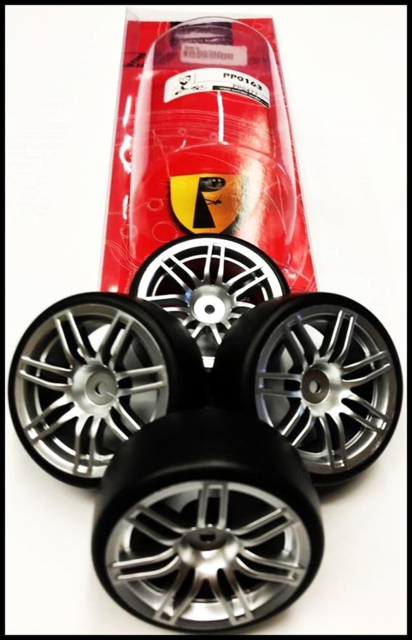 1/10 Painting Wheel-Drift Tire 4Rs, Correct Model Pp0163