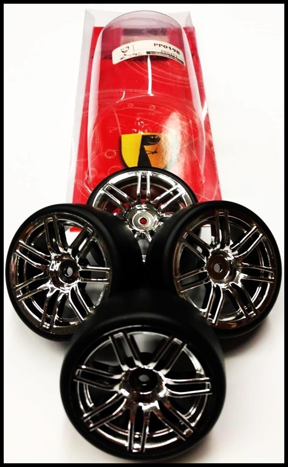 1/10 Painting Wheel-Drift Tire 4Rc, Correct Model Pp0198