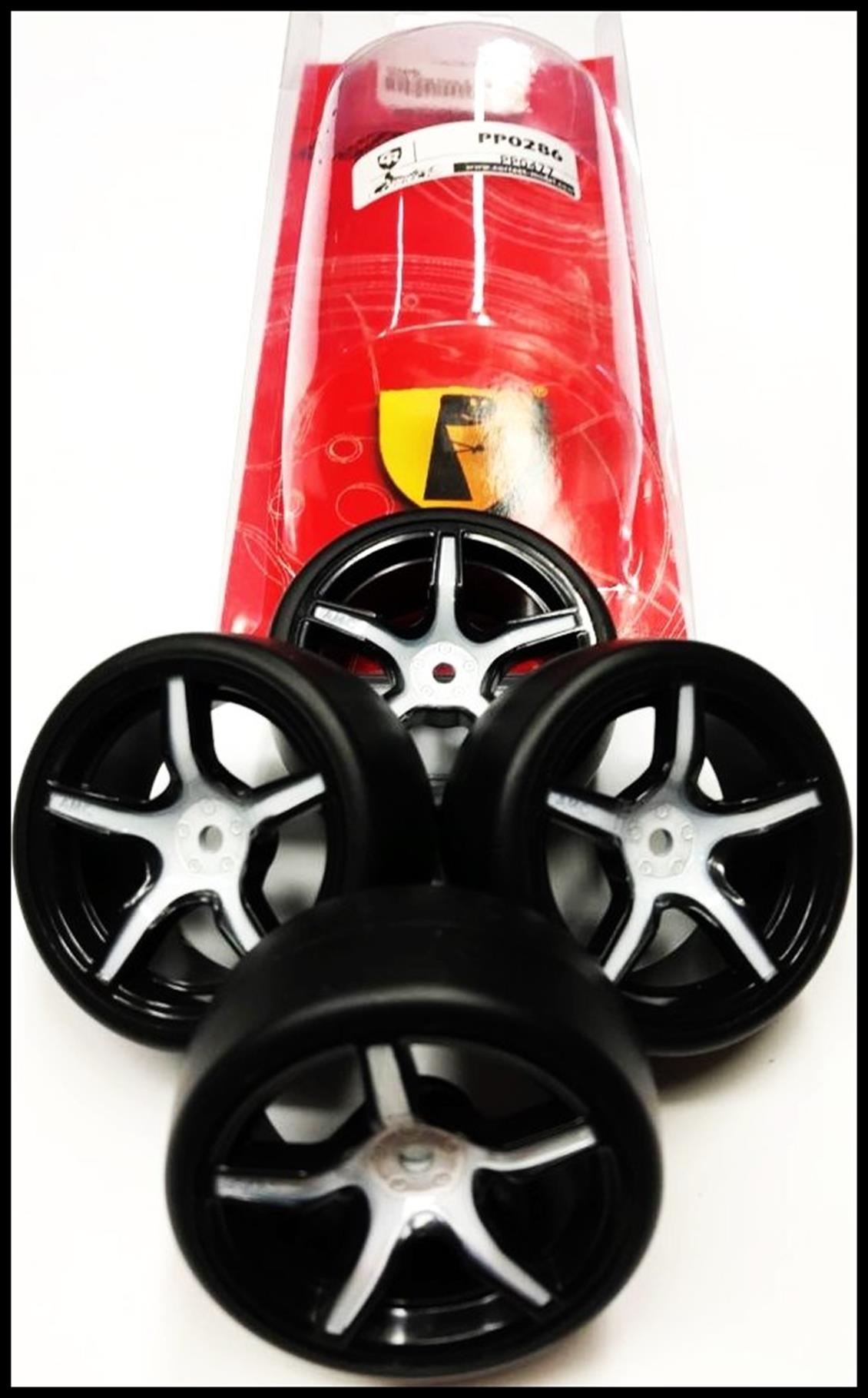 1/10 Plating 1/10 Painting Wheel-Drift Tire, Correct Model Pp0286