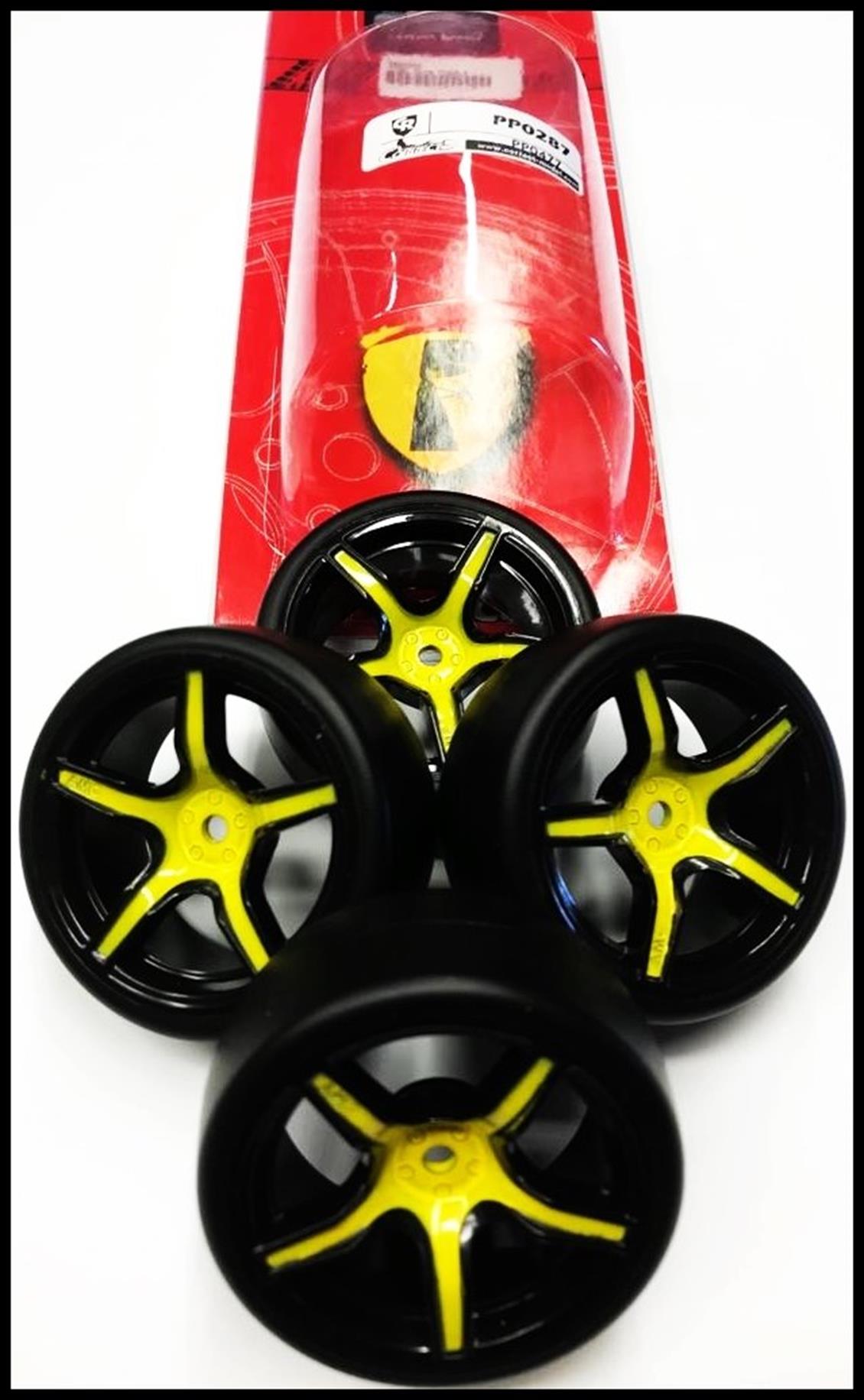 1/10 Plating 1/10 Painting Wheel-Drift Tire, Correct Model Pp0287