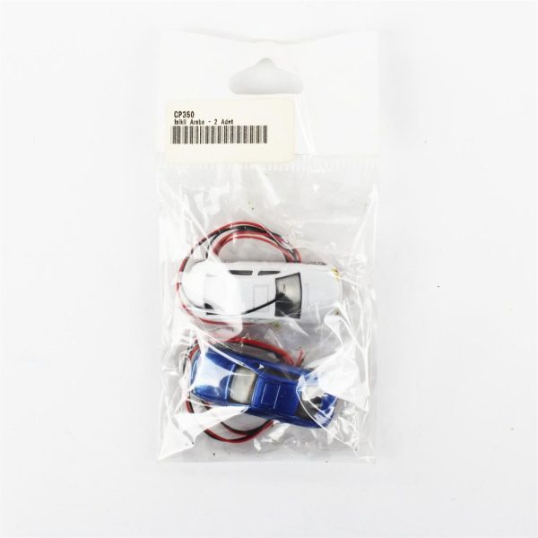 EC100-4 1/100 Işıklı Araba Maketi 2 Adet, CP Model