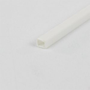 MA01-16 Maketler İçin ABS Kare Tüp Çubuk 3x3x500 Mm, CP Model
