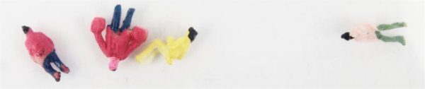 P200-10 1/200 Boyalı İnsan Figürü Maketi 5 Adet, CP Model - Görsel 2