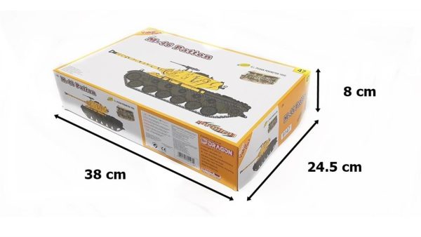 1/35 M-46 Patton Tankı ve Pusan Perimeter 1950 Figür Maketi Seti, CyberHobby 9147 - Görsel 5