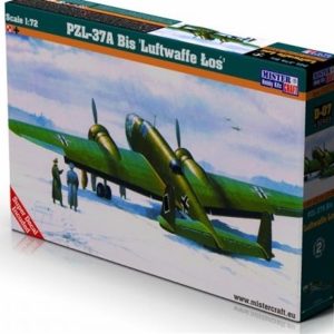 1/72 PZL P-37A Bis ?o? ILuftwaffe Savaş Uçağı Maketi, Mister Craft D007