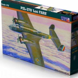 1/72 PZL P-37VVS & FARR Savaş Uçağı Maketi, Mister Craft D009