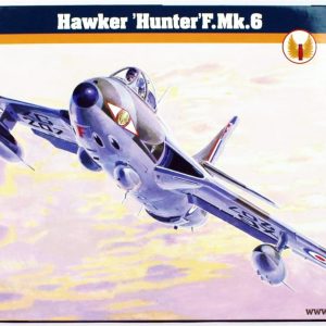 1/72 Hawker Hunter F.Mk.6 Savaş Uçağı Maketi, Mister Craft D010