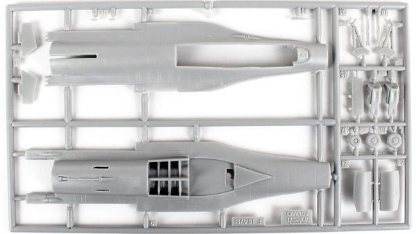 1/72 F-16C-42 (Tulsa Yerlileri) Savaş Uçağı Maketi, Mister Craft D105 - Görsel 2