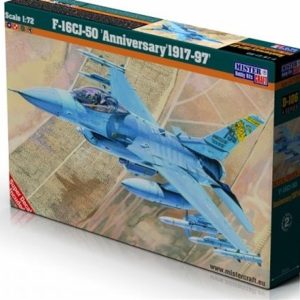 1/72 F-16CJ-50 (79.Yıl 1918-97) Savaş Uçağı Maketi, Mister Craft D106