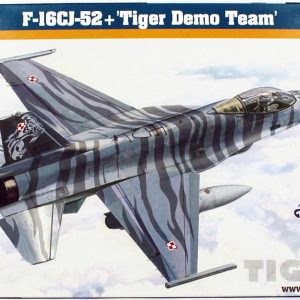 1/72 F-16CJ-52+ (Kaplan Takımı) Savaş Uçağı Maketi, Mister Craft D115