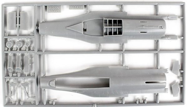 1/72 F-16CJ-52+ (Kaplan Takımı) Savaş Uçağı Maketi, Mister Craft D115 - Görsel 3