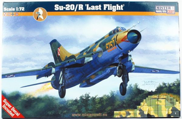 1/72 Su-20R (Son Uçuş) Savaş Uçağı Maketi, Mister Craft D013