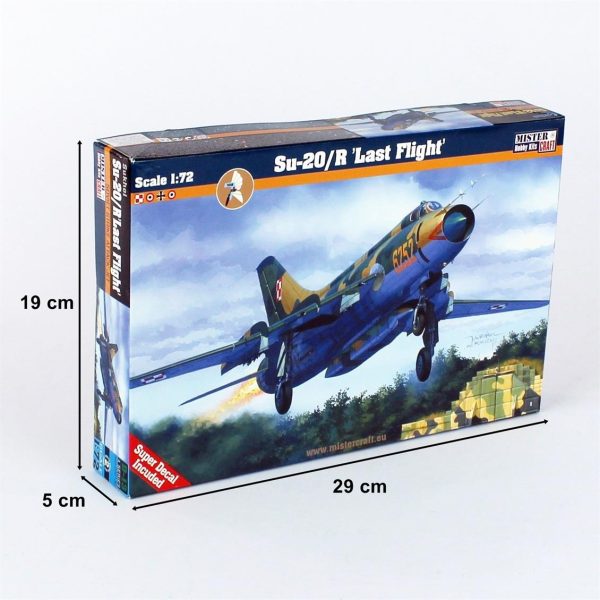 1/72 Su-20R (Son Uçuş) Savaş Uçağı Maketi, Mister Craft D013 - Görsel 5