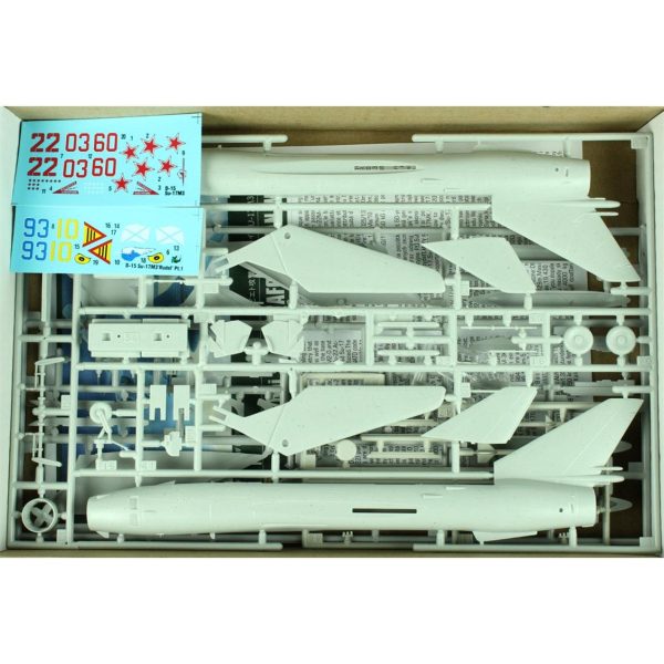1/72 Su-17M3 (Afganistan Savaşı) Savaş Uçağı Maketi, Mister Craft D015 - Görsel 2