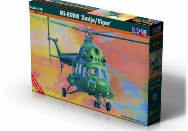1/72 Mi-2 (Yılan) Helikopter Maketi, Mister Craft D151