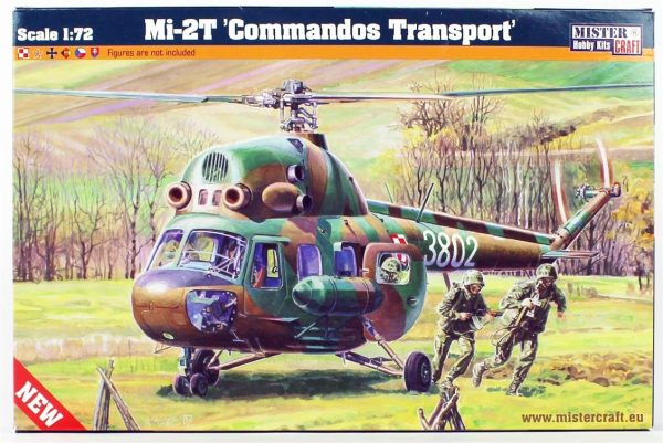 1/72 Mi-2T (Komando) Helikopter Maketi, Mister Craft D152