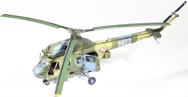 1/72 Mi-2T (Komando) Helikopter Maketi, Mister Craft D152 - Görsel 4