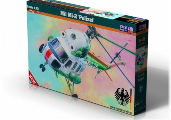 1/72 Mi-2 (Polis) Helikopter Maketi, Mister Craft D153
