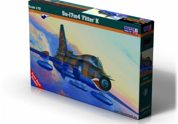 1/72 Su-17M4K Fitter K Savaş Uçağı Maketi, Mister Craft D016