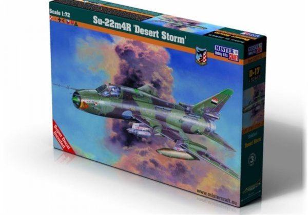 1/72 Su-22M4/R (Çöl Kalkanı) Savaş Uçağı Maketi, Mister Craft D017