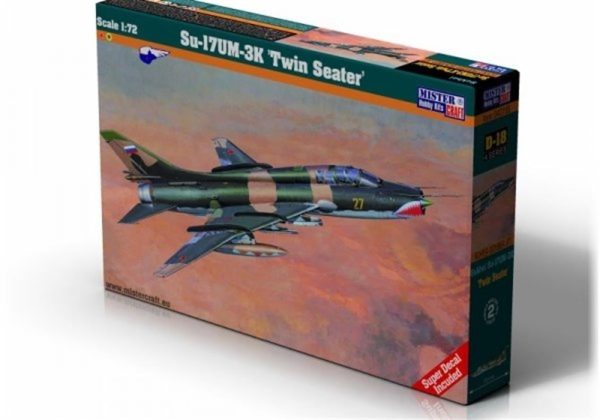 1/72 Su-17UM-3K Savaş Uçağı Maketi, Mister Craft D018