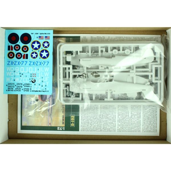1/72 Supermarine (Spitfire) Mk.Vb Savaş Uçağı Maketi, Mister Craft D192 - Görsel 2