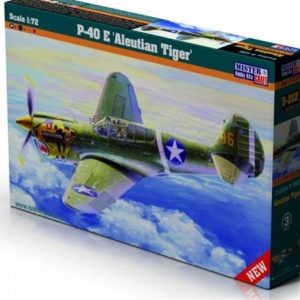 1/72 P-40E (Aleut Kaplanı) Savaş Uçağı Maketi, Mister Craft D202
