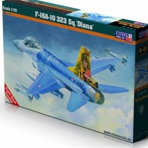1/72 F-16A-10323 Sq. Diana Savaş Uçağı Maketi, Mister Craft D021