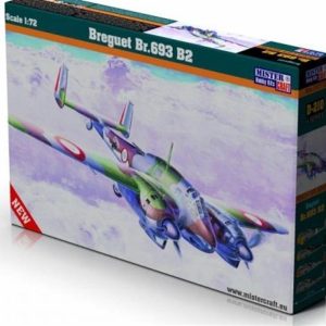 1/72 Breguet Bre.693 B2 Savaş Uçağı Maketi, Mister Craft D210