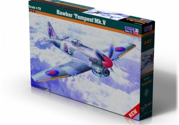 1/72 Hawker Tempest Mk.V Savaş Uçağı Maketi, Mister Craft D213