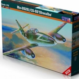 1/72 Me-262B-1a (Çift Koltuk) Savaş Uçağı Maketi, Mister Craft D215