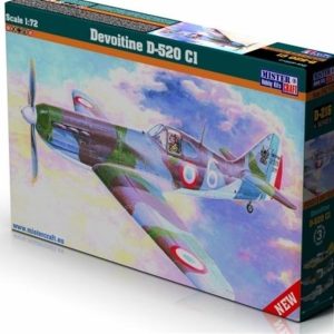 1/72 Devoitine D-520 Cl Savaş Uçağı Maketi, Mister Craft D216