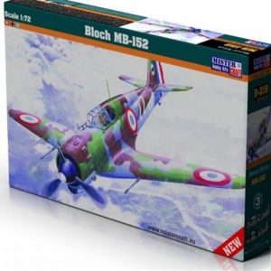 1/72 Bloch MB-152 Savaş Uçağı Maketi, Mister Craft D219