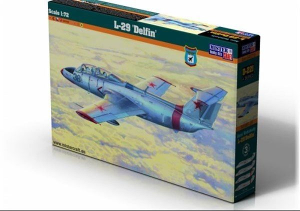 1/72 L-29 Delfin Eğitim Uçağı Maketi, Mister Craft D221