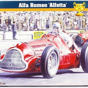 1/24 Alfa Romeo Alfetta Yarış Arabası Maketi, Mister Craft D222