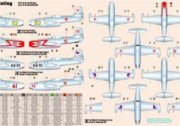 1/72 Yak-23 (Flora) Savaş Uçağı Maketi, Mister Craft D224 - Görsel 2