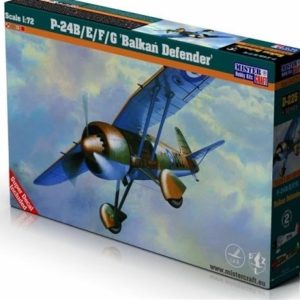 1/72 P-24 B/E/F/G (Balkan Savunmacısı) Savaş Uçağı Maketi, Mister Craft D225