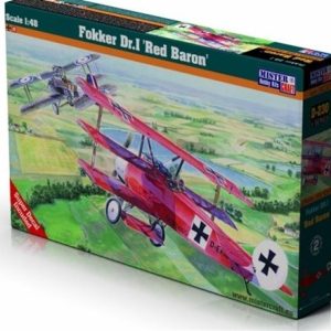 1/48 Fokker Dr.I (Kızıl Baron) Savaş Uçağı Maketi, Mister Craft D230