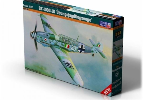 1/72 BF-109G-12 Ubungsjag Savaş Uçağı Maketi, Mister Craft D024
