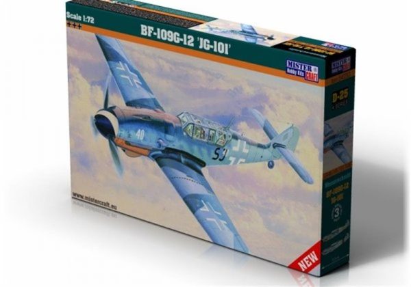 1/72 BF-109G-101 Savaş Uçağı Maketi, Mister Craft D025