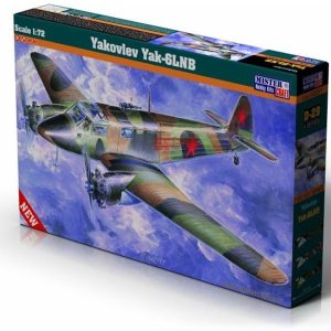 1/72 Yakovlev Yak-6 LNB Savaş Uçağı Maketi, Mister Craft D029