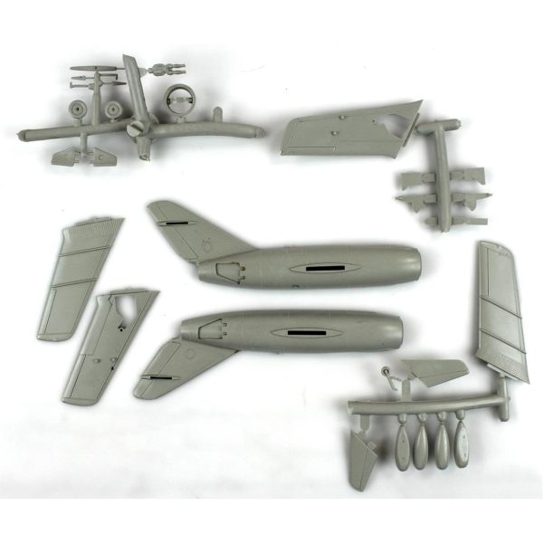 1/72 Yakovlev Yak-6 LNB Savaş Uçağı Maketi, Mister Craft D029 - Görsel 2