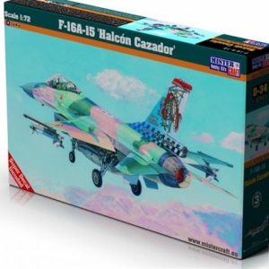 1/72 F-16A-15 (Avcı Şahin) Savaş Uçağı Maketi, Mister Craft D034