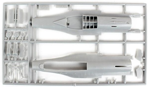 1/72 F-16A (Fırtına Kuşları) Savaş Uçağı Maketi, Mister Craft D035 - Görsel 3