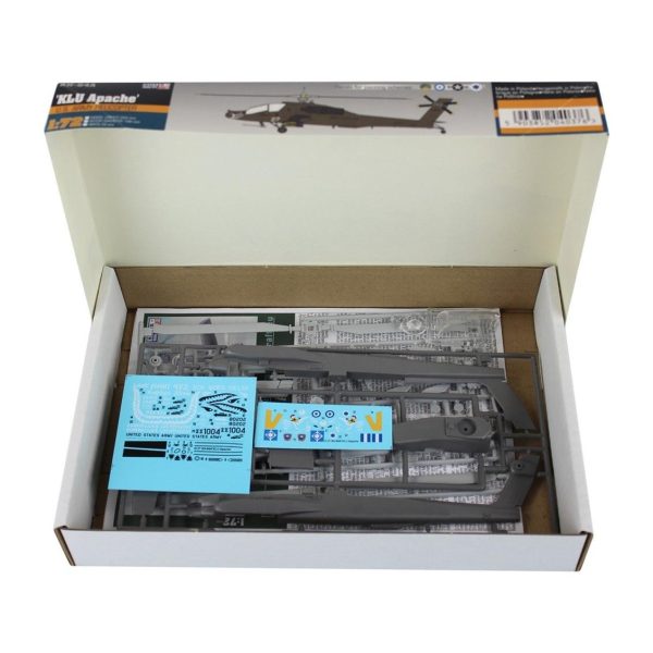 1/72 AH-64A KLU Apache Helikopter Maketi, Mister Craft D037 - Görsel 2