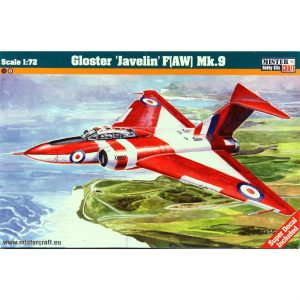 1/72 Gloster (Javelin) F(AW) MK.9 Savaş Uçağı Maketi, Mister Craft D044